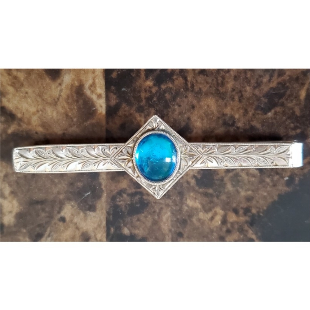 Vintage, Mens Art Deco Tie Clip - Picture 1 of 3